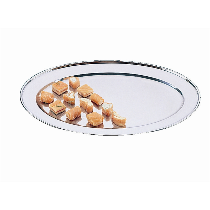 Oval Flat Tray 16